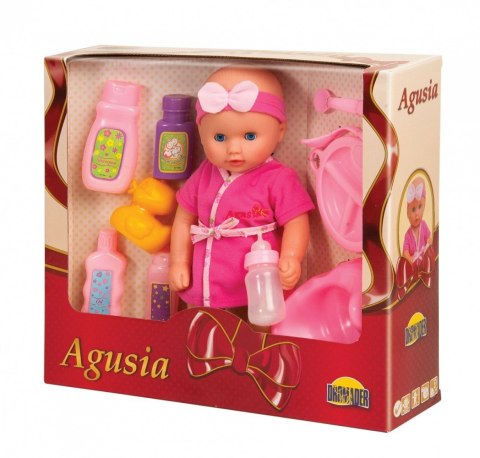 Lalka Agusia 29 cm, Pije i siusia Dromader