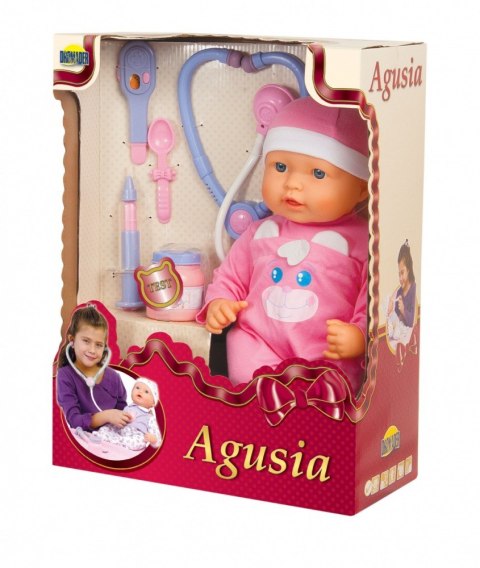 Lalka Agusia 40 cm, Lekarz Dromader