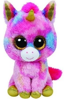 Maskotka Kolorowy jednorożec TY Beanie Boos Fantasia 15 cm Meteor