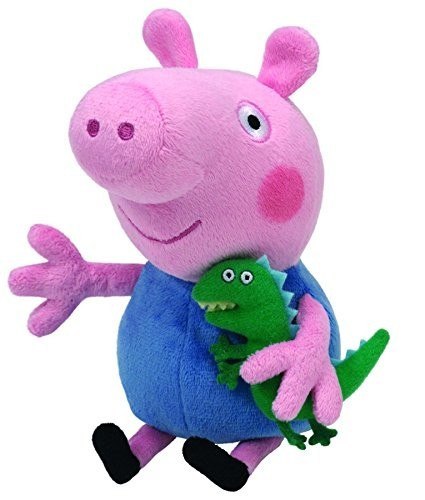 Maskotka TY Beanie Babies Świnka Peppa - George 15 cm Meteor