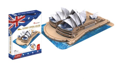 Puzzle 3D Opera Sydney zestaw XL Cubic Fun