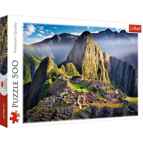 Puzzle 500 elementĂłw Zabytkowe sanktuarium Machu Picchu Trefl