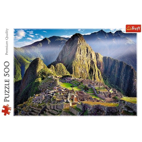 Puzzle 500 elementĂłw Zabytkowe sanktuarium Machu Picchu Trefl