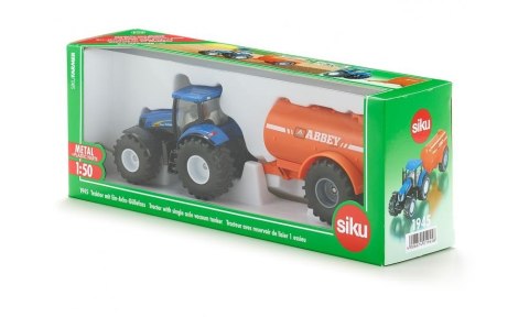 Traktor z jednoosiową cysterną Siku