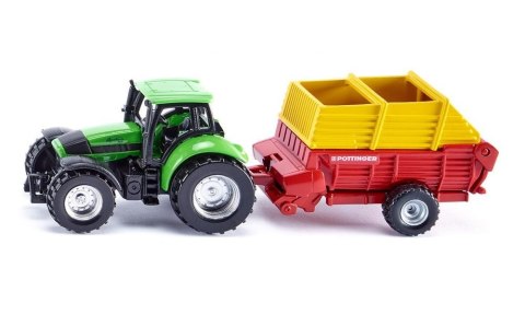 Traktor z przyczepą Pottinger Siku