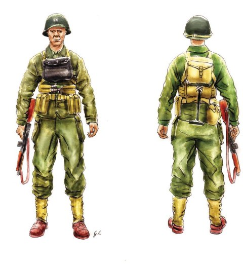 US Infantry on board Italeri