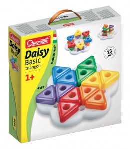 Układanka Daisy basic trójkąty Quercetti