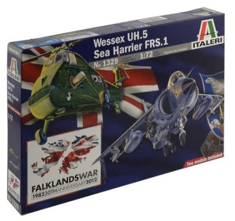 Wessex UH5 / Sea Harrier FRS.1 Italeri