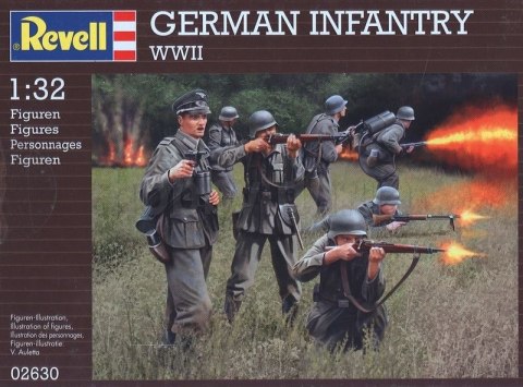 Zestaw figurek German Infantry WWII Revell