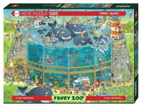 1000 ELEMENTÓW Funky Zoo Podwodne życie Heye