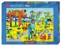 1000 ELEMENTÓW Potwory na plaży Heye