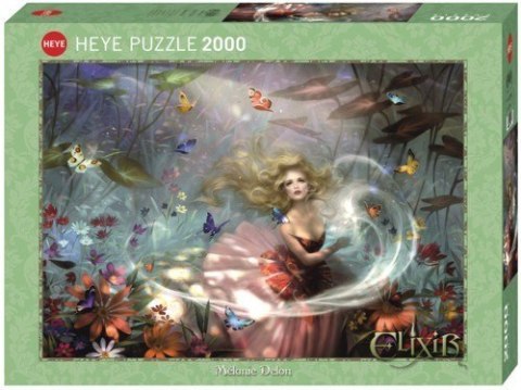 2000 ELEMENTÓW Piękność z motylami Heye