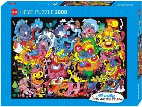 2000 ELEMENTÓW Psychodeliczne doodle Heye