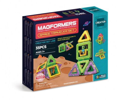Creator Space Traveler 35 elementów Magformers
