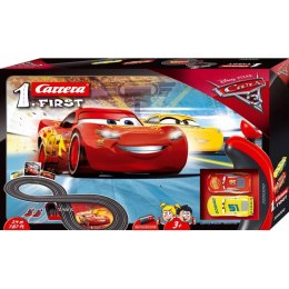 First Tor wyścigowy na baterie Disney Cars Auta 2,4m Carrera