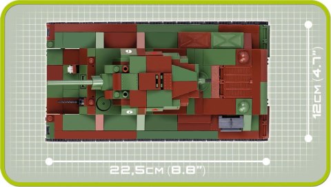 Klocki Armia 470 ELEMENTÓW Czołg KV-1 Cobi Klocki