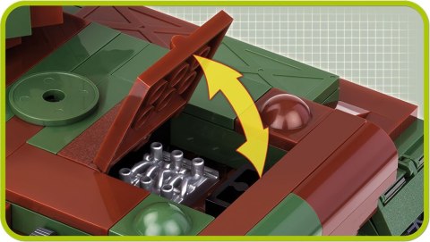 Klocki Armia 470 ELEMENTÓW Czołg KV-1 Cobi Klocki