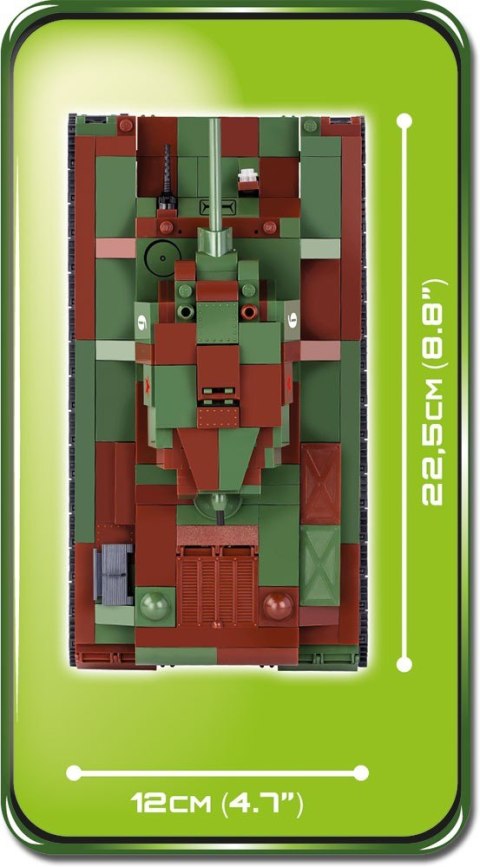 Klocki Armia 470 ELEMENTÓW Czołg KV-1 Cobi Klocki