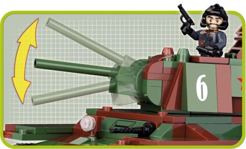 Klocki Armia 470 ELEMENTÓW Czołg KV-1 Cobi Klocki