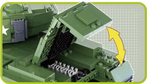 Klocki Armia 520 elementów Czołg M467 Patton Cobi Klocki
