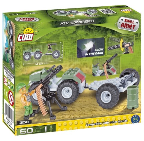 Klocki Armia ATV w/Avanger 60 elementów Cobi Klocki