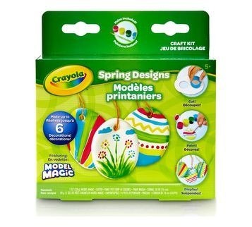 Magiczna modelina - wiosenne ozdoby Crayola