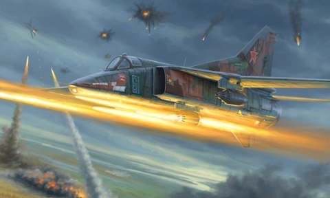 Mig-27m Flogge J17 Trumpeter