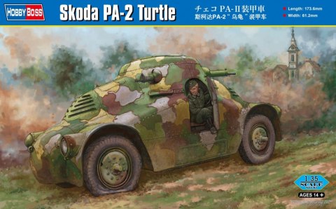 Model plastikowy Skoda PA-2 Turtle Hobby Boss