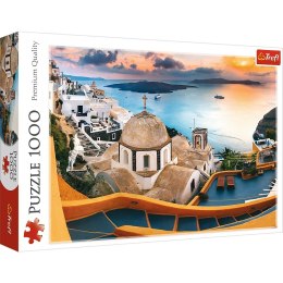 Puzzle 1000 elementĂłw Bajkowe Santorini Trefl