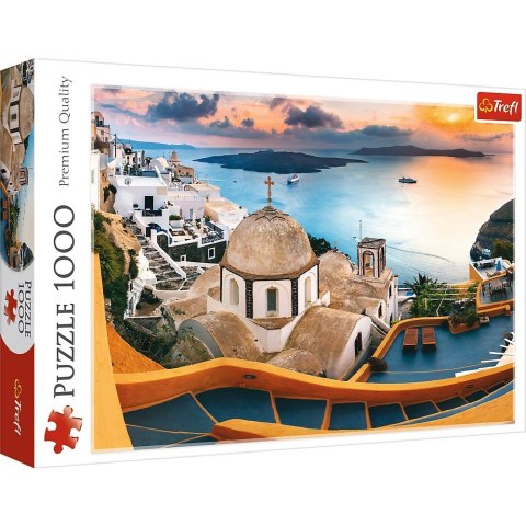 Puzzle 1000 elementĂłw Bajkowe Santorini Trefl