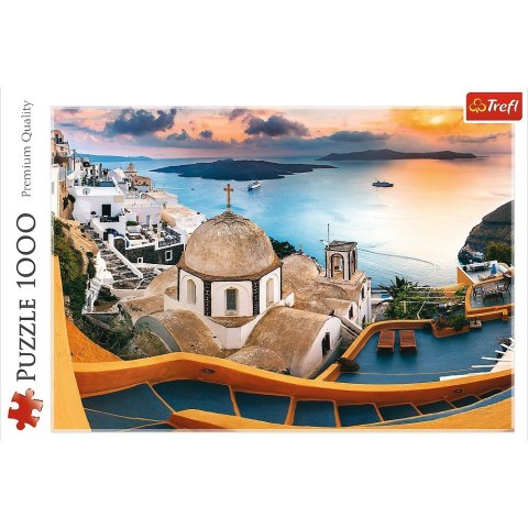 Puzzle 1000 elementĂłw Bajkowe Santorini Trefl