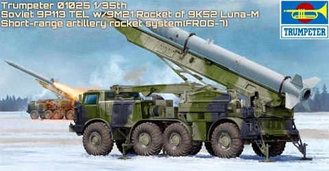 Russian 9P113 Tel w/9M21 Rocket Trumpeter
