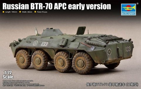 Russian BTR-70 APC early version Trumpeter