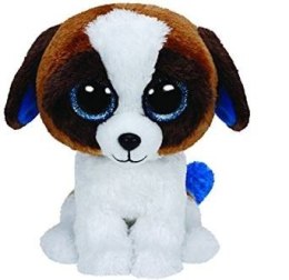 TY Beanie Boos Duke - brązowo-biały pies, 15 cm Meteor