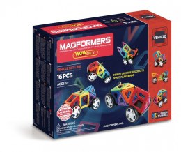 16 elementów, Vehicle Wow Magformers