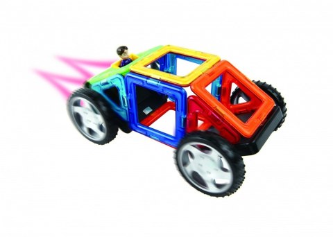 16 elementów, Vehicle Wow Magformers