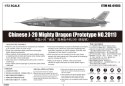 Chinese J-20 Mighty Dragon Trumpeter