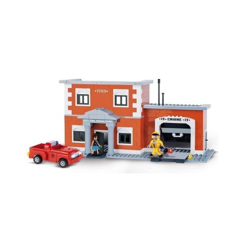 Klocki Action Town Remiza straży pożarnej Cobi Klocki