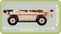 Klocki Armia 120 elementów VW Typ 166 Schwimmwagen - niemiecki pływający samochód terenowy Cobi Klocki