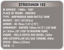 Klocki Armia /3023/ Wot Stridsvagn 103 (S-Tank) Cobi Klocki