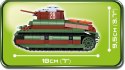 Klocki Armia 450 elementów Somua S-35 (Char 19535s) - francuski czołg średni Cobi Klocki