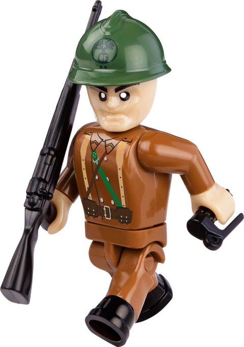 Klocki Armia 450 elementów Somua S-35 (Char 19535s) - francuski czołg średni Cobi Klocki