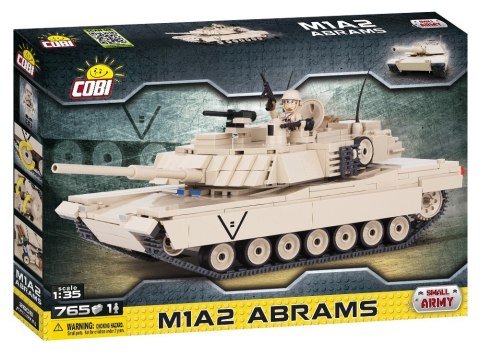 Klocki Armia M1A2 Abrams - amerykański czołg podstawowy Cobi Klocki