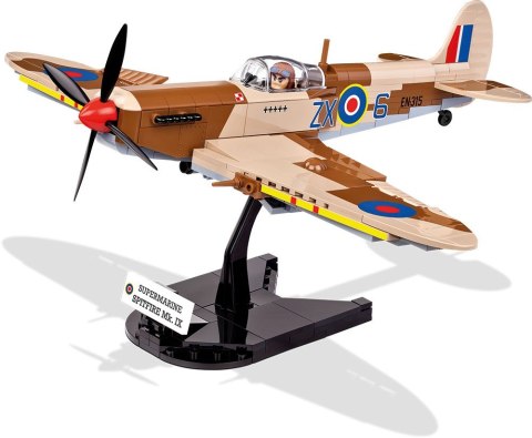 Klocki Army Supermarine Spitfire Mk. IX - myśliwiec brytyjski Cobi Klocki
