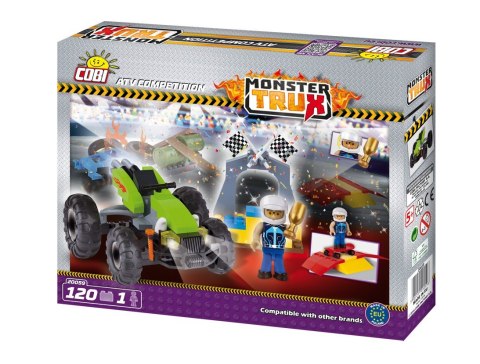 Klocki Monster Trux 120 Elementów Wyścig Cobi Klocki