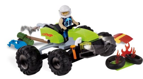 Klocki Monster Trux 120 Elementów Wyścig Cobi Klocki