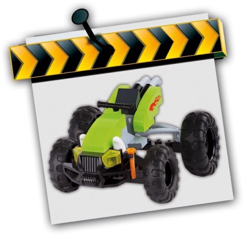 Klocki Monster Trux 120 Elementów Wyścig Cobi Klocki