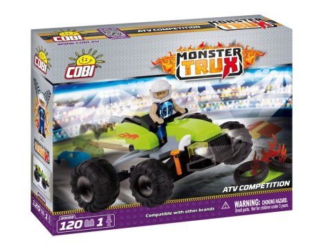Klocki Monster Trux 120 Elementów Wyścig Cobi Klocki