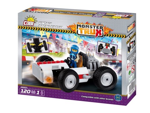 Klocki Monster Trux 120 elementów Samochód wyścigowy Cobi Klocki