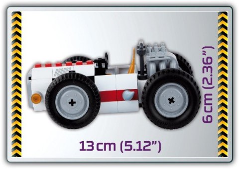 Klocki Monster Trux 120 elementów Samochód wyścigowy Cobi Klocki